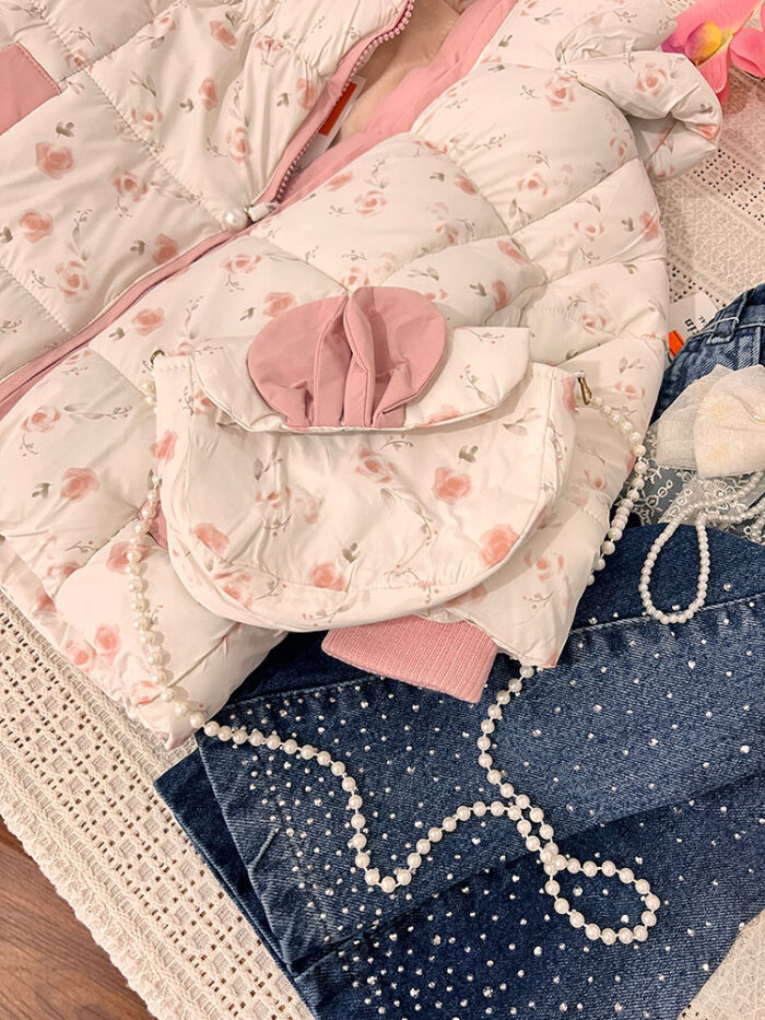 کاپشن گل گلی3064 - Image 2