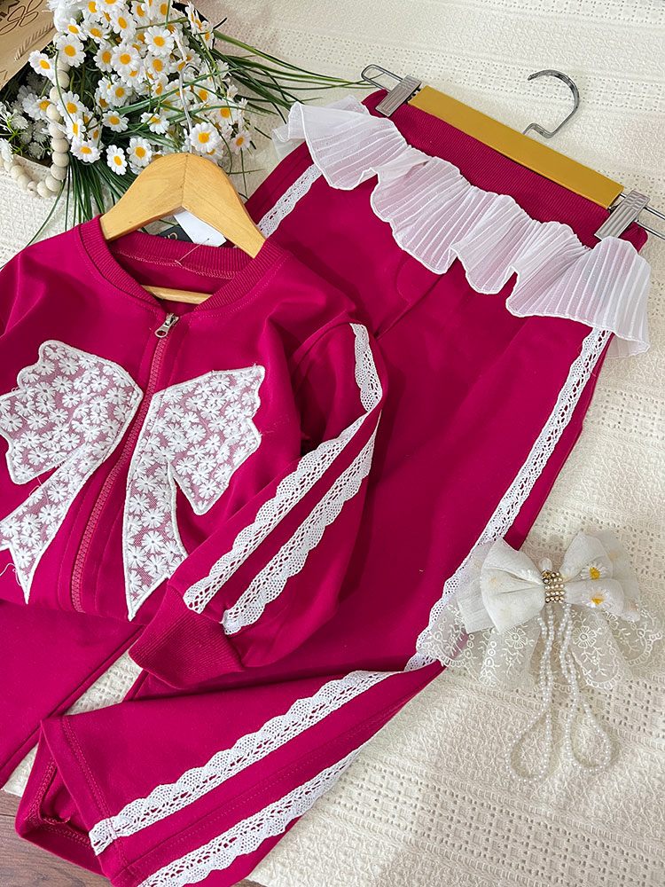 2-min سویشرت شلوار نواردوزی شده4022 - Image 3