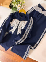 سویشرت شلوار سورمه ای 4041