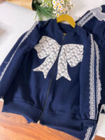 سویشرت شلوار سورمه ای 4041 - Image 4