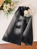 شلوار شافل نقلی ساده4026 - Image 7