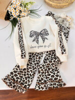 بلوز وشلوار نوار پلنگی4028 - Image 2