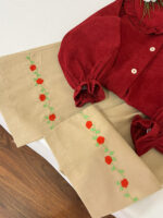 شومیز و شلوار یلدایی کلبک