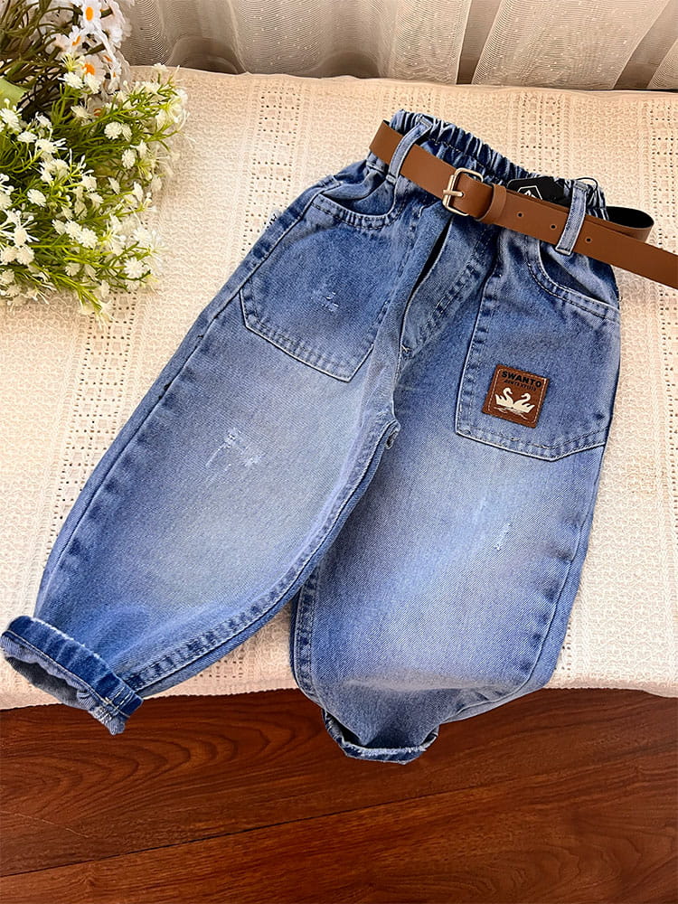 7 (1) شلوار جین مام قو4061 - Image 1